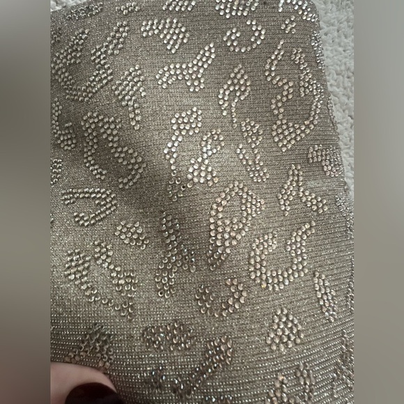 Gianni Bini Leopard Print Rhinestone Boots - Picture 9 of 9